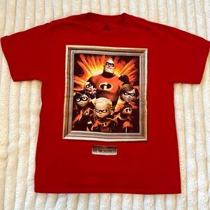 Disney Red Graphic T-Shirt The Incredibles